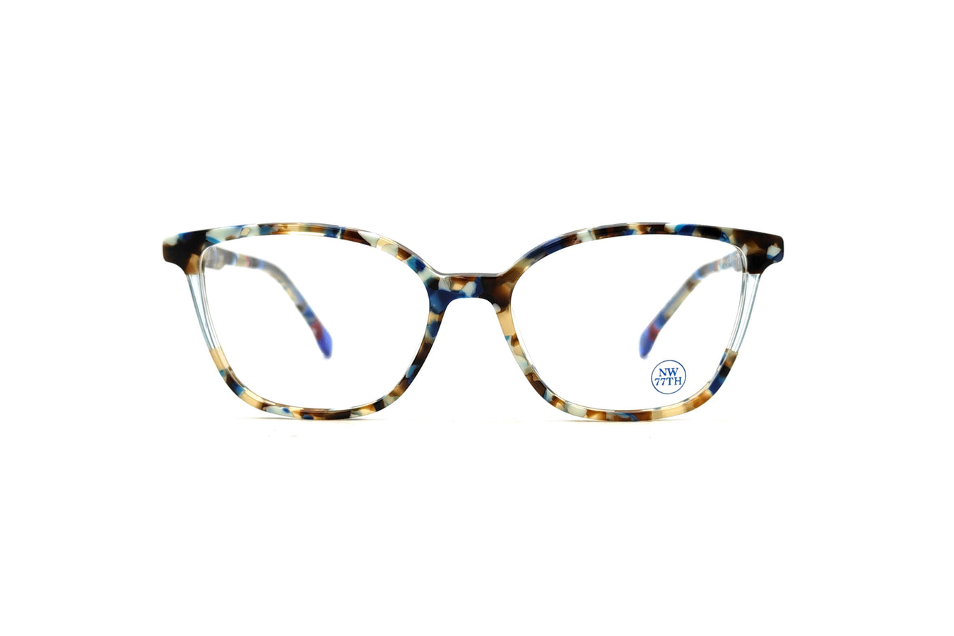 NW 77TH FLOWER CITY BLONDE NAVY GOLD FRAMES EYEGLASSE 55-17-140 Eyewear – nw77th main image 4